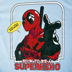 Productafbeelding Deadpool - Hoe een superheld te zijn T-shirt blauw