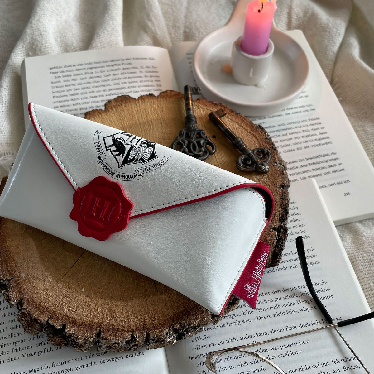 Image produit Harry Potter - Étui à lunettes lettre de Poudlard