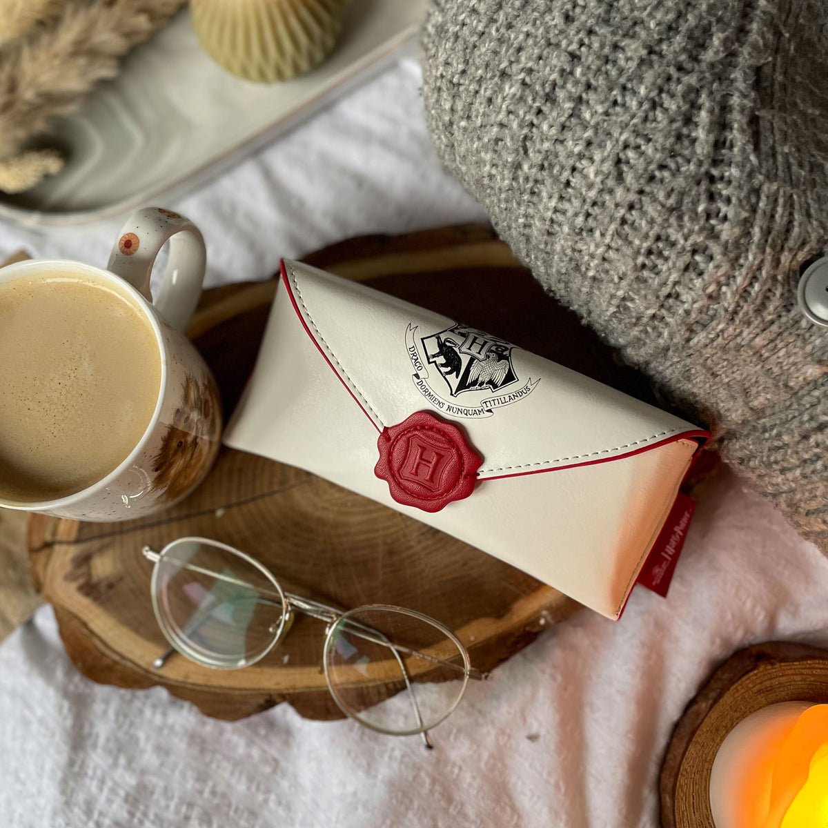 Image produit Harry Potter - Étui à lunettes lettre de Poudlard