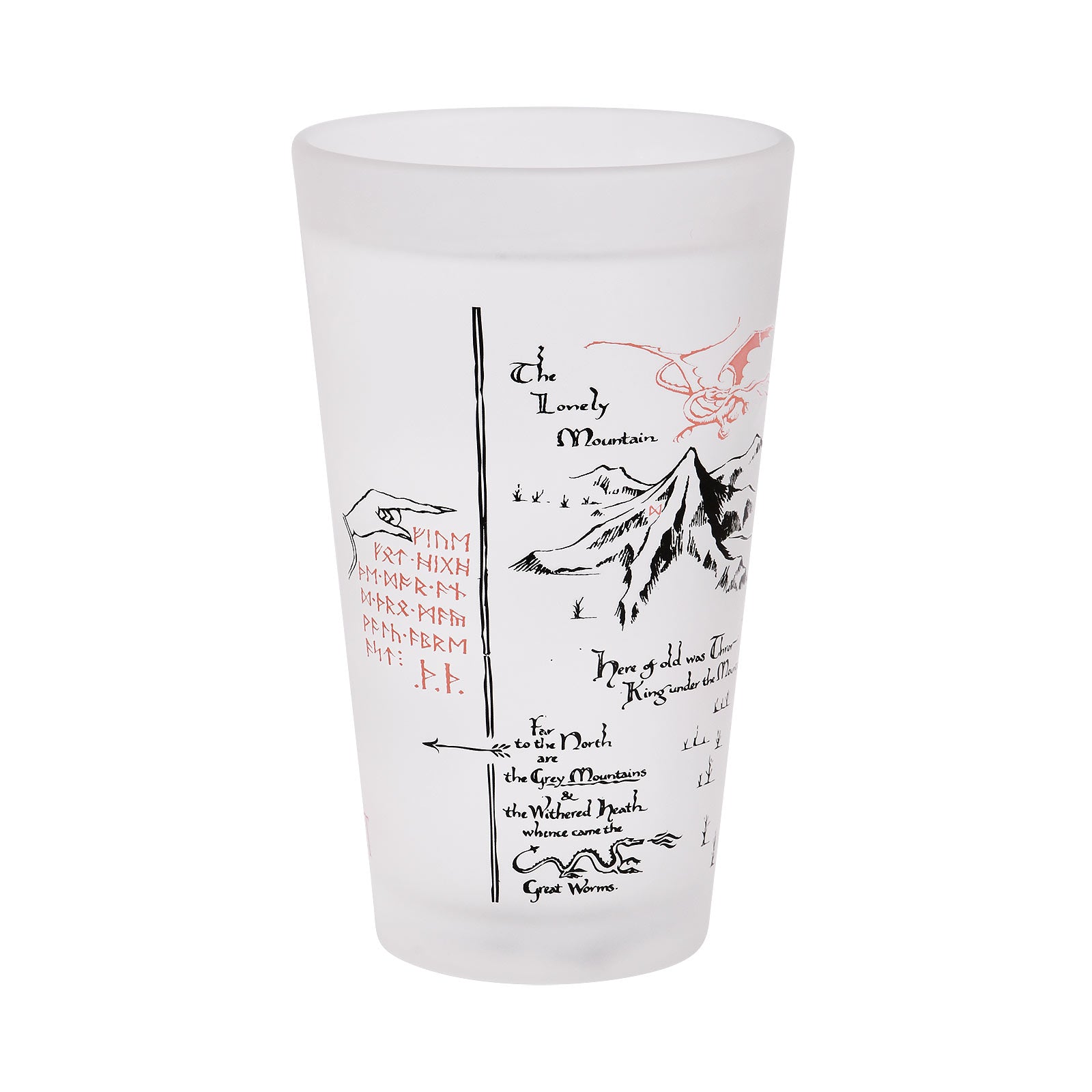 Productafbeelding De Hobbit - Erebor met Smaug Koude Effect Glas