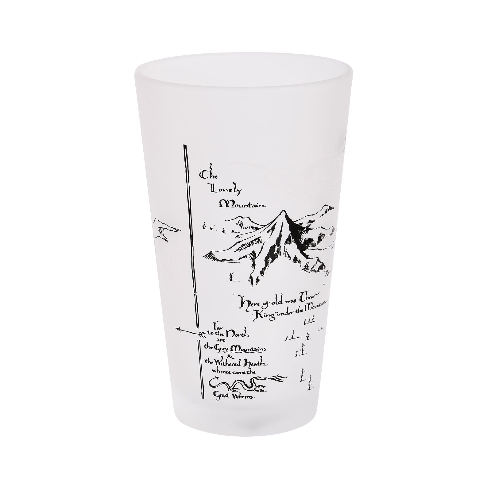 Productafbeelding De Hobbit - Erebor met Smaug Koude Effect Glas