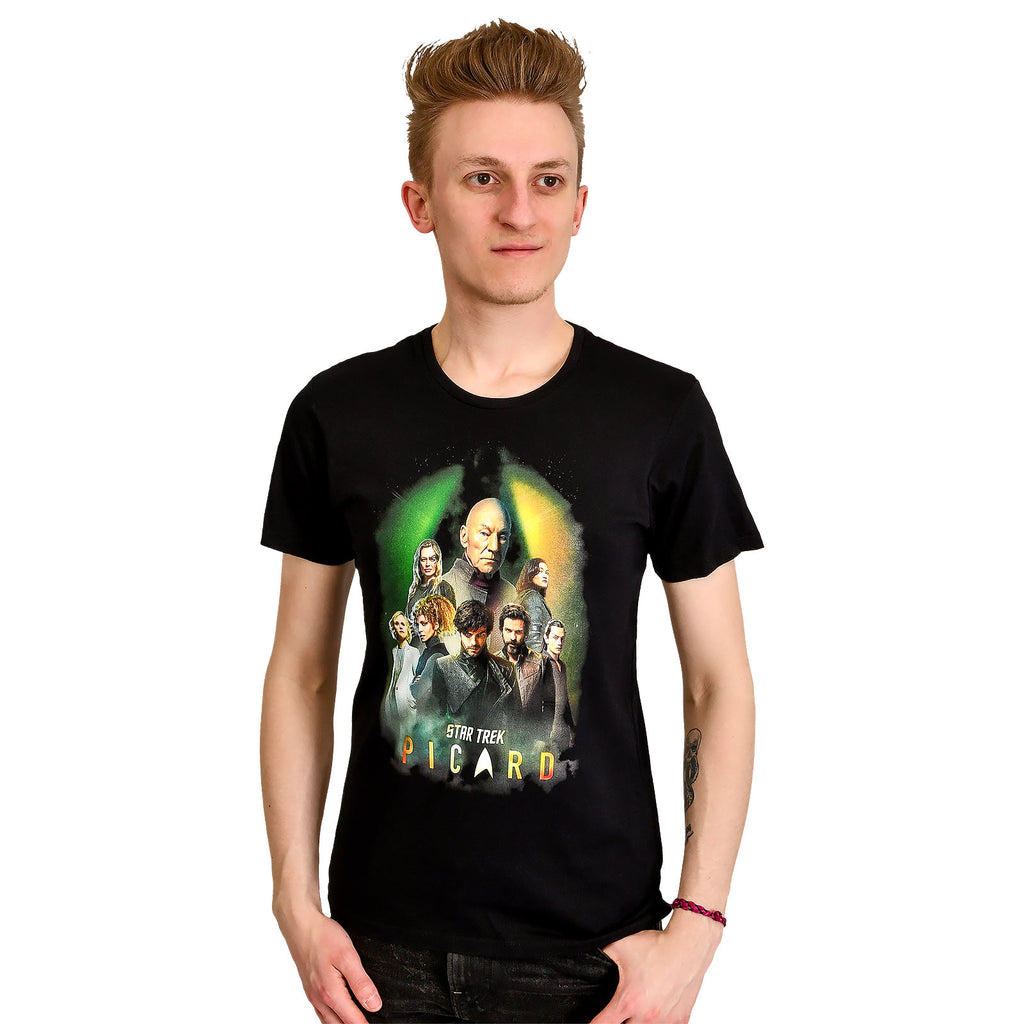 Produktbild Star Trek - Picard Characters T-Shirt schwarz