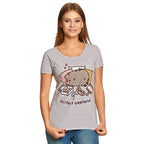 Image produit Pusheen - Purrfect Weekend T-shirt pour femmes gris