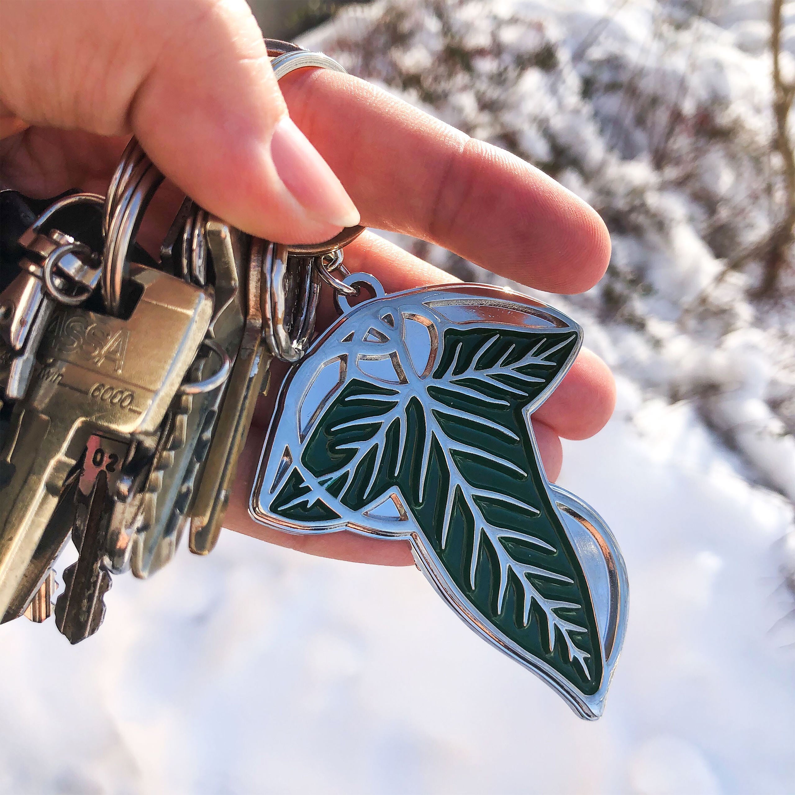Productafbeelding Heer der Ringen - Bladbroche Sleutelhanger