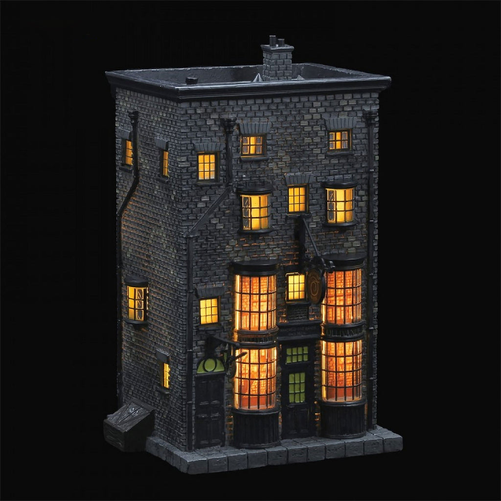 Image produit Réplique miniature du magasin de baguettes d'Ollivander avec éclairage - Harry Potter