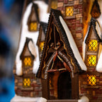 Produktbild Drei Besen Miniatur Replik mit Beleuchtung - Harry Potter