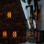 Produktbild Drei Besen Miniatur Replik mit Beleuchtung - Harry Potter