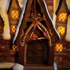 Produktbild Drei Besen Miniatur Replik mit Beleuchtung - Harry Potter