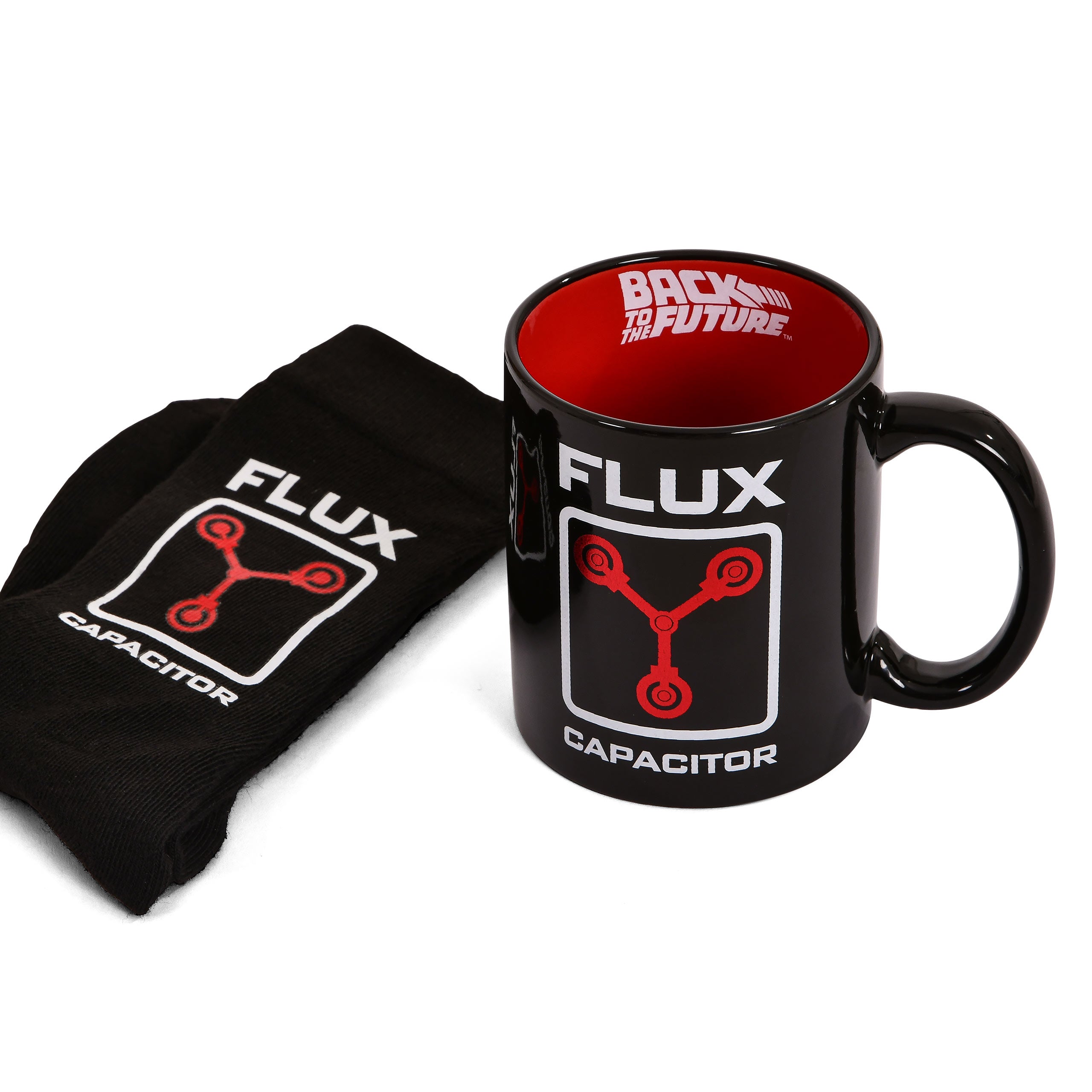 Produktbild Zurück in die Zukunft - Flux Capacitor Socken und Tasse Set
