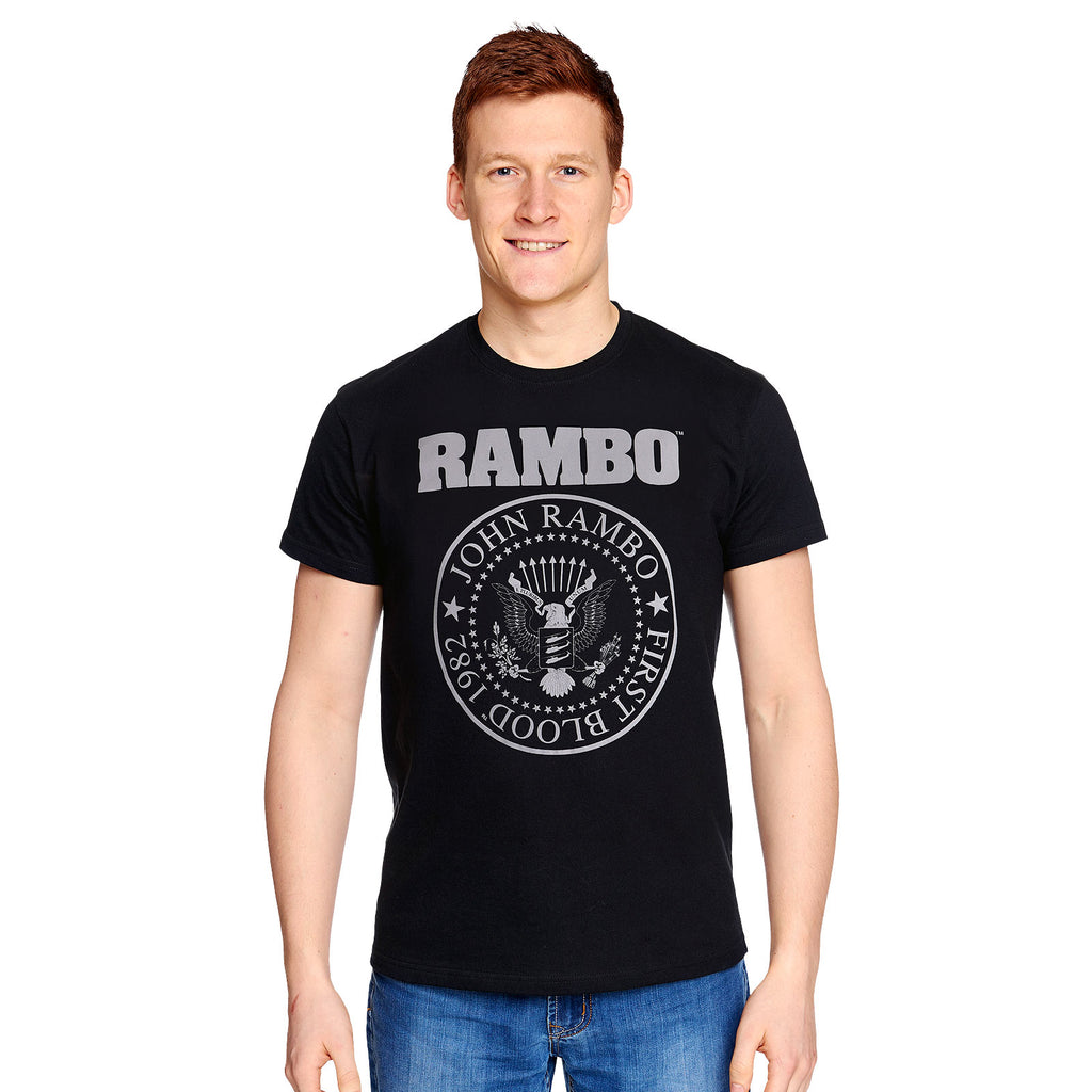 Produktbild Rambo - First Blood Seal T-Shirt schwarz