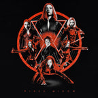 Productafbeelding Black Widow - Collage T-shirt zwart