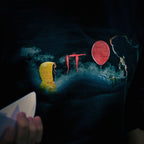 Image produit Stephen King's Ça - Sweat à capuche Pennywise et Georgie noir