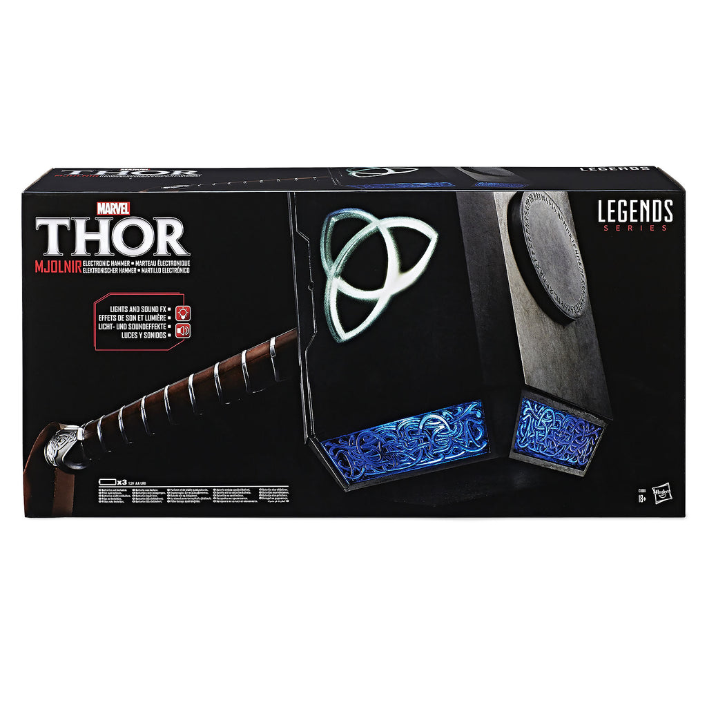 Image produit Thor - Réplique du marteau Mjölnir avec lumière et son