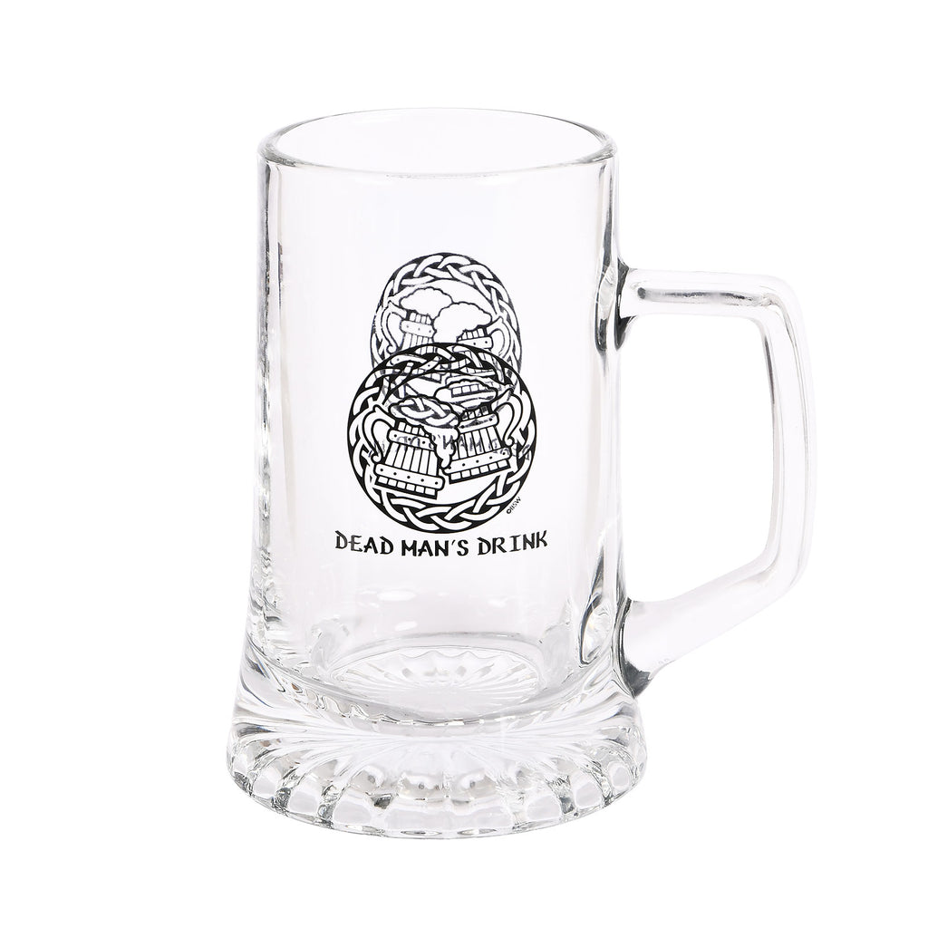 Image produit Skyrim - Chope en verre avec le logo Dead Man's Drink