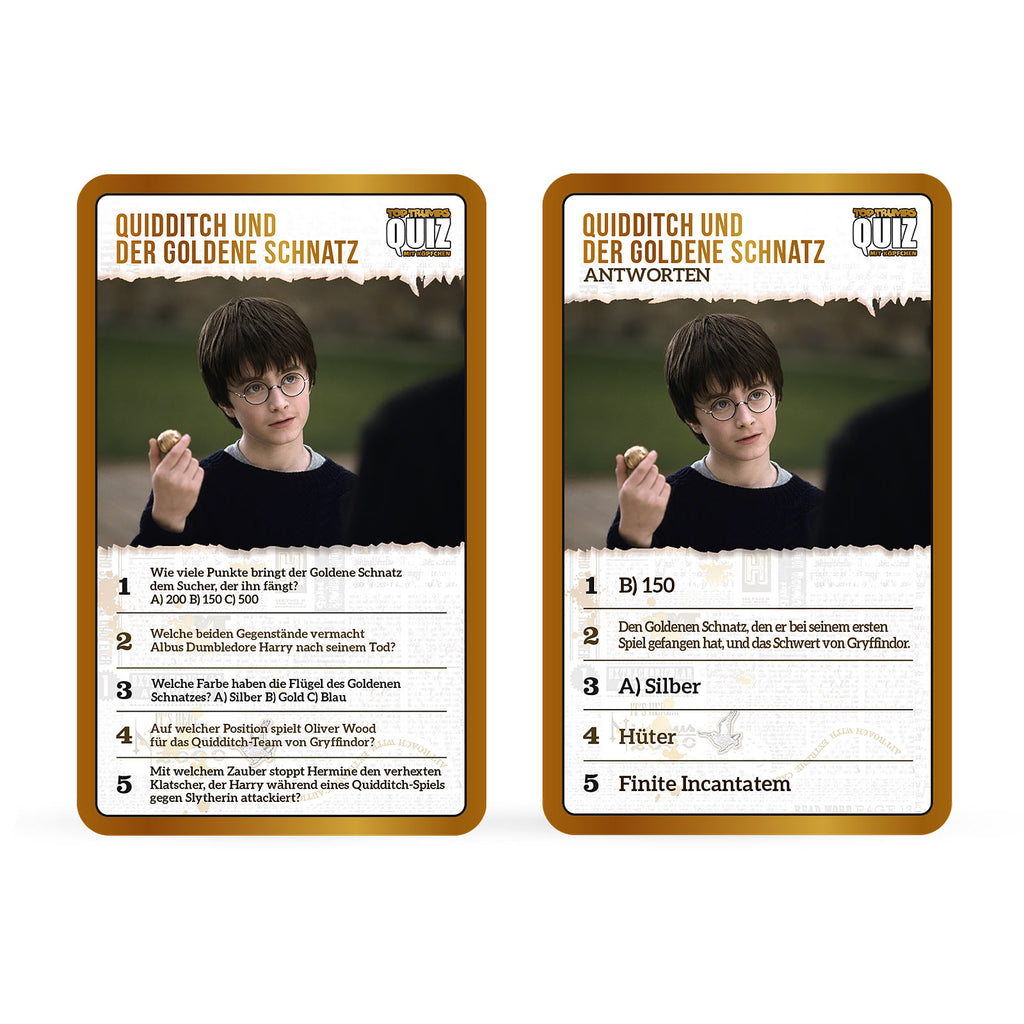Image produit Harry Potter - Top Trumps Quiz
