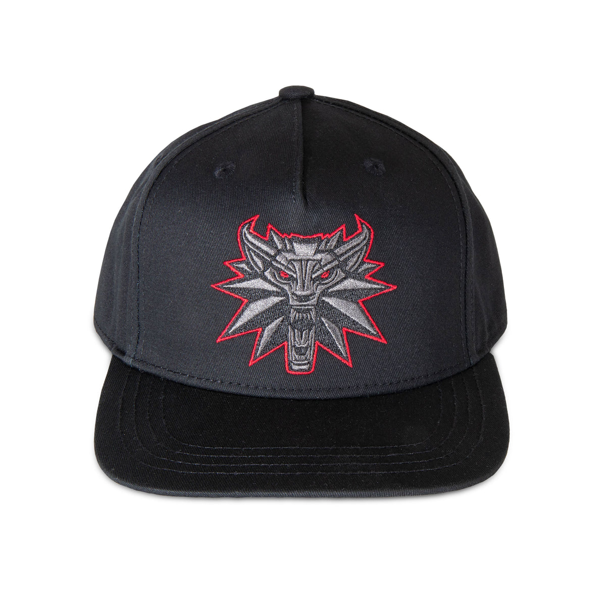 Produktbild Witcher - Black Wolf Medaillon Snapback Cap