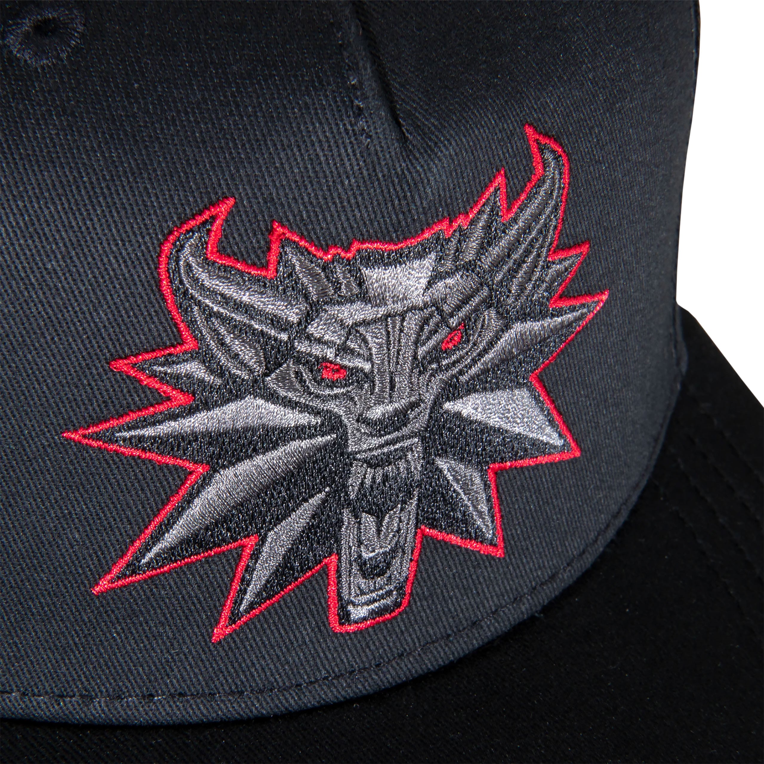 Produktbild Witcher - Black Wolf Medaillon Snapback Cap