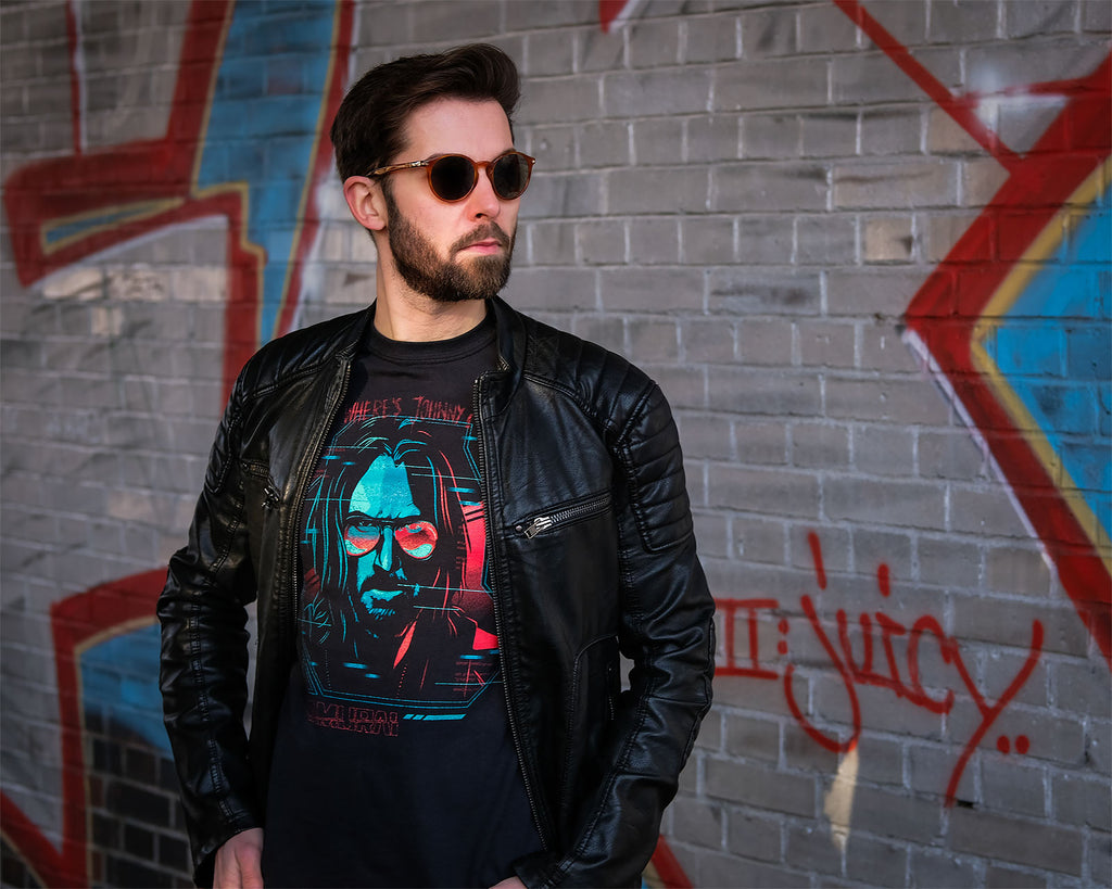 Productafbeelding Cyberpunk 2077 - Digital Ghost T-shirt zwart