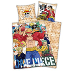 Image produit One Piece - Linge de lit réversible de l'équipage du Chapeau de paille