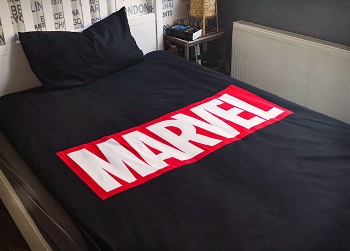 Produktbild Marvel - Logo Bettwäsche