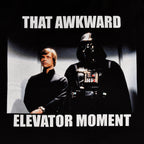 Image produit Star Wars - T-shirt Moment Ascenseur noir