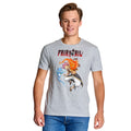 Image produit Fairy Tail - T-shirt Natsu et Happy gris