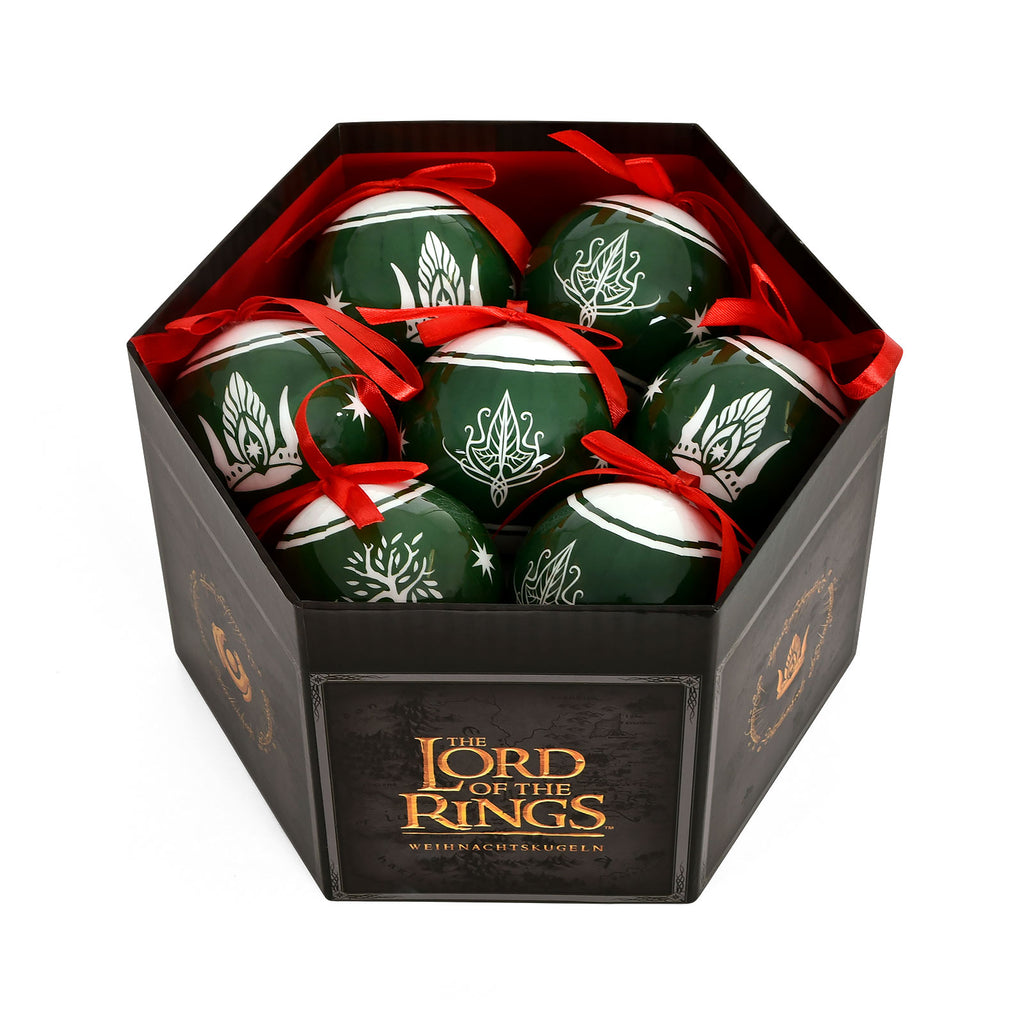 Productafbeelding Heer der Ringen - Midden-aarde Kerstboom Ballen 14st