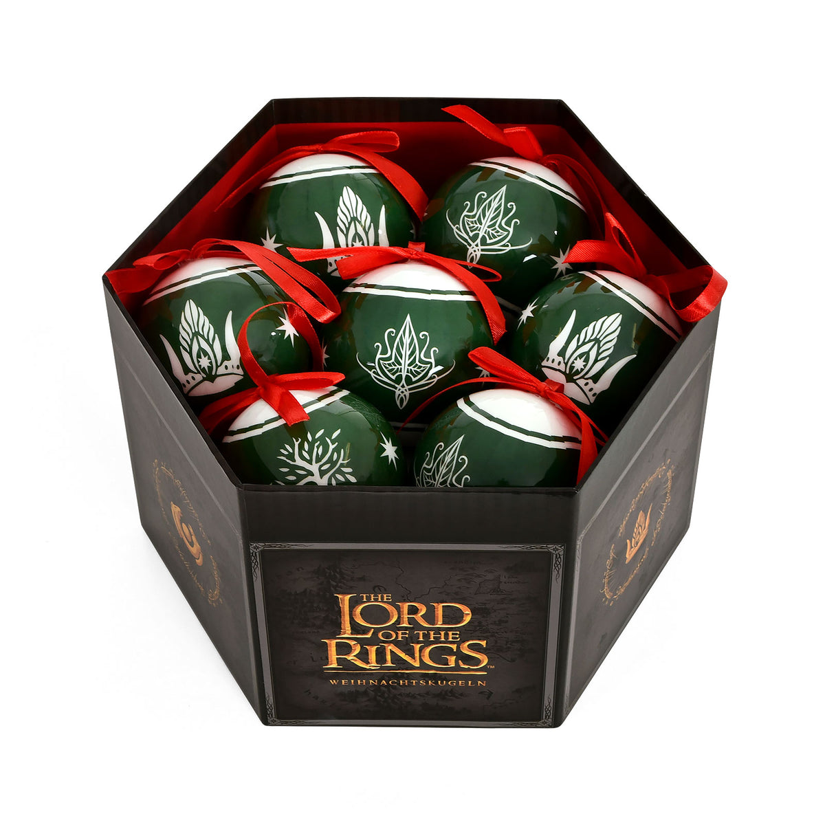 Productafbeelding Heer der Ringen - Midden-aarde Kerstboom Ballen 14st