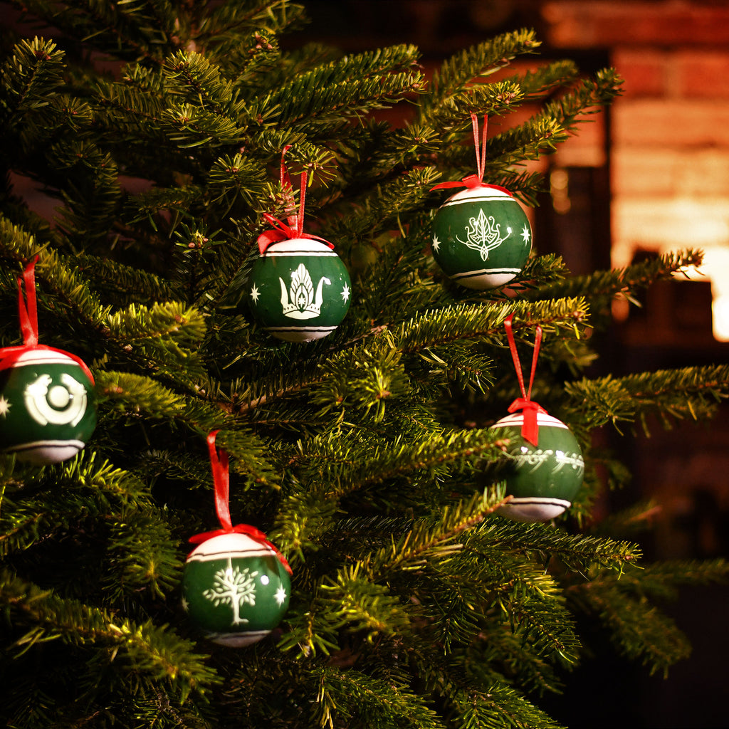 Productafbeelding Heer der Ringen - Midden-aarde Kerstboom Ballen 14st