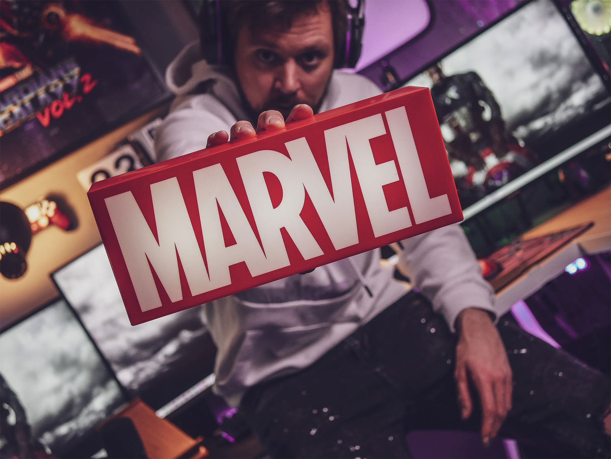 Produktbild Marvel - Logo Lampe