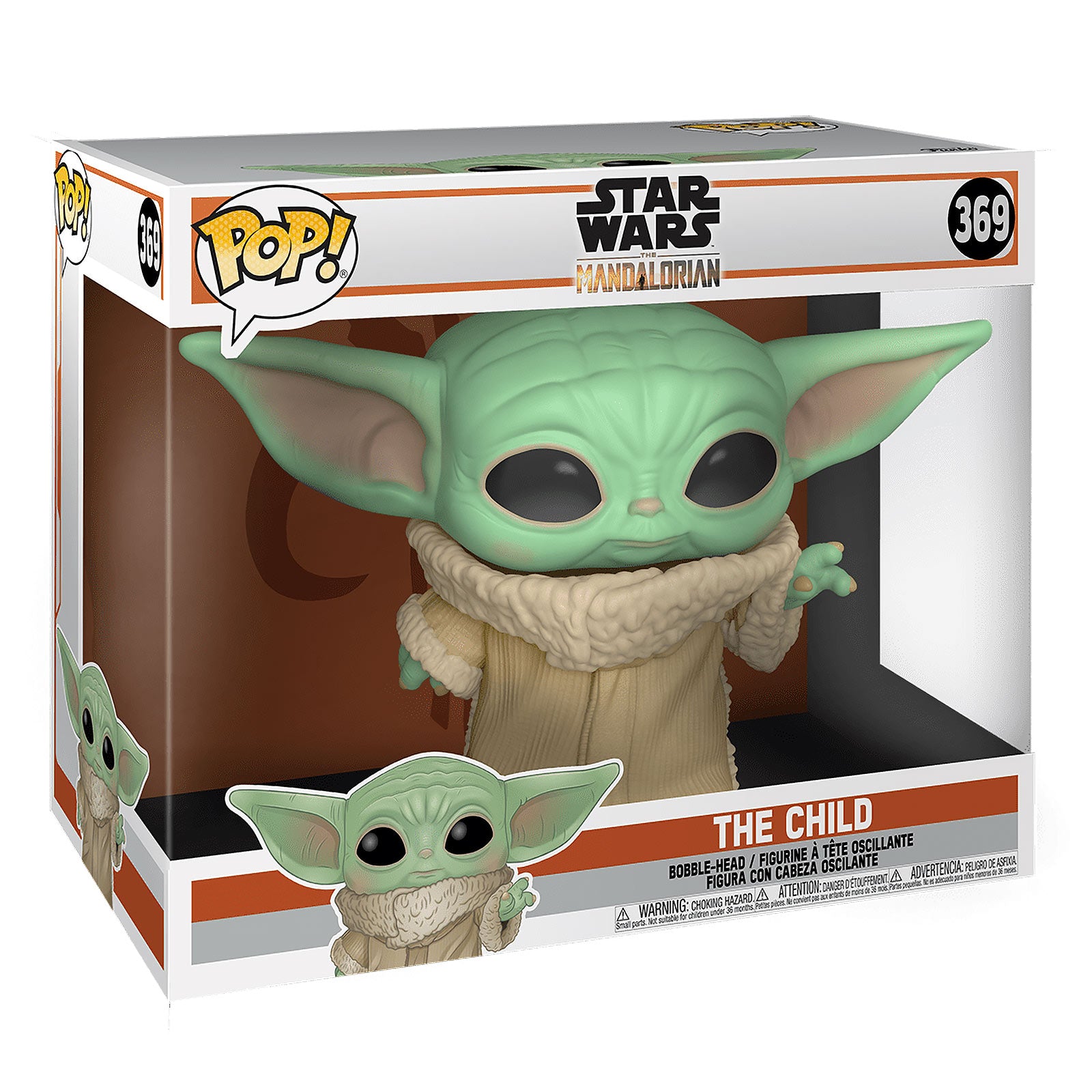 Image produit The Child 25 cm Figurine Funko Pop à tête branlante - Star Wars The Mandalorian