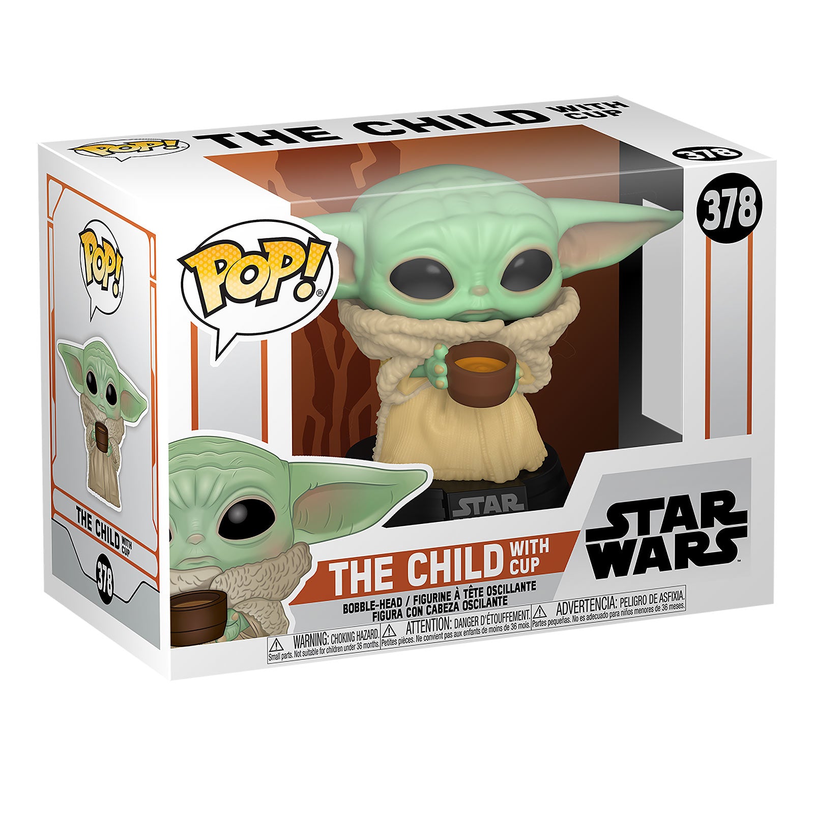 Image produit The Child avec tasse Funko Pop Figurine à tête branlante - Star Wars The Mandalorian