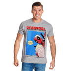 Produktbild Deadpool - Here for the Comments T-Shirt grau