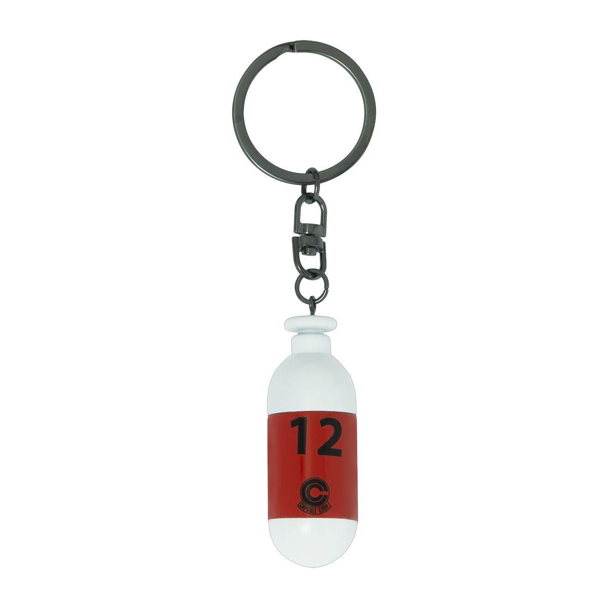 Productafbeelding Dragon Ball Z - Capsule Corporation Sleutelhanger rood