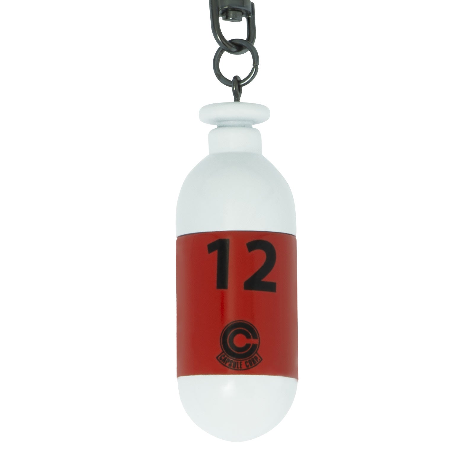 Productafbeelding Dragon Ball Z - Capsule Corporation Sleutelhanger rood
