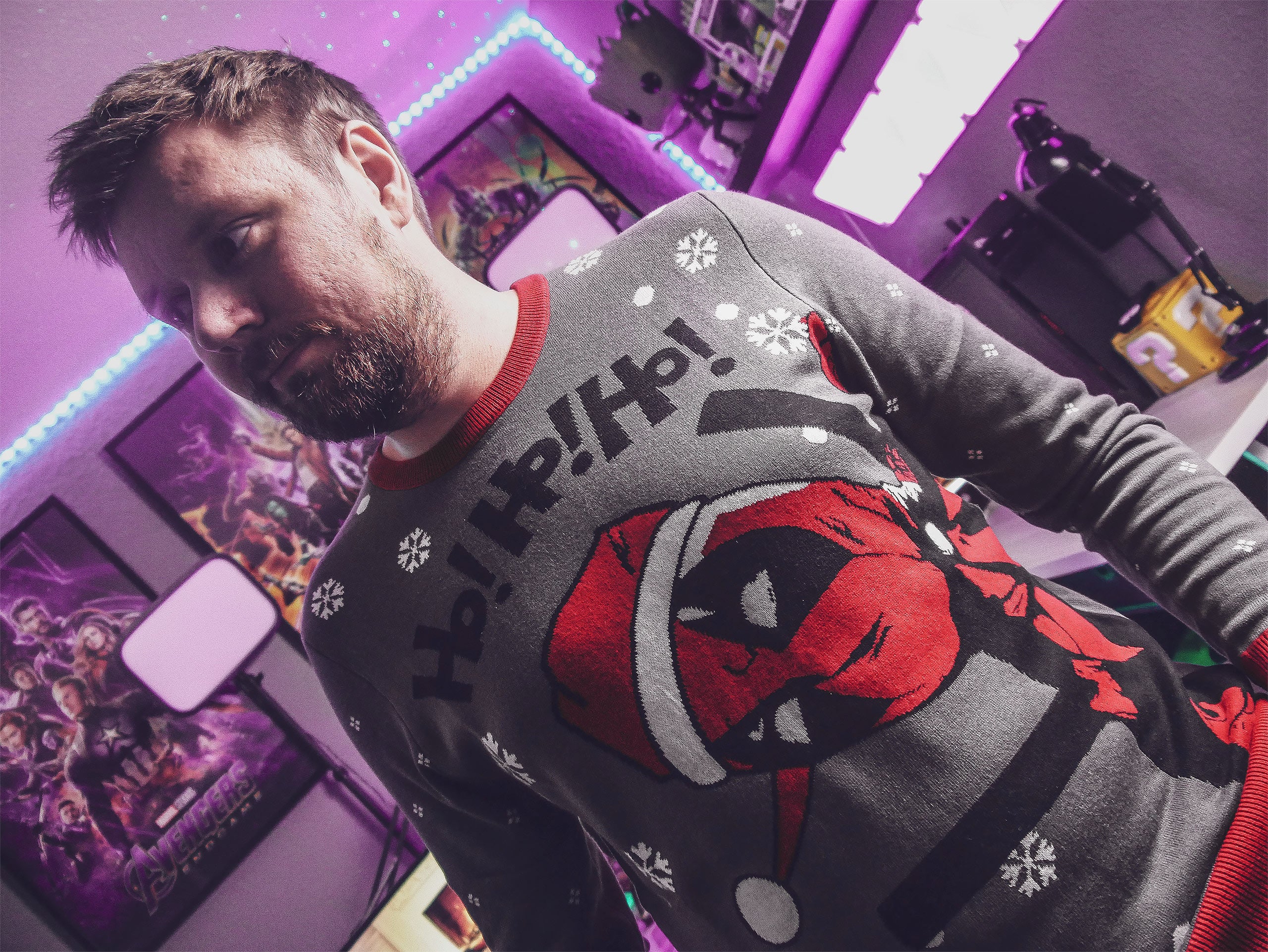 Produktbild Deadpool - Ho! Ho! Ho! Strickpullover