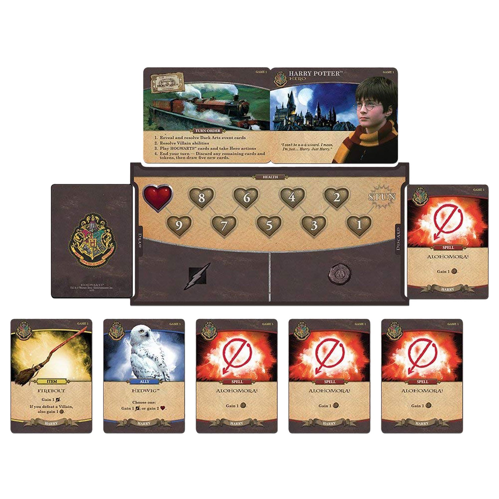 Produktbild Harry Potter - Kampf um Hogwarts Brettspiel