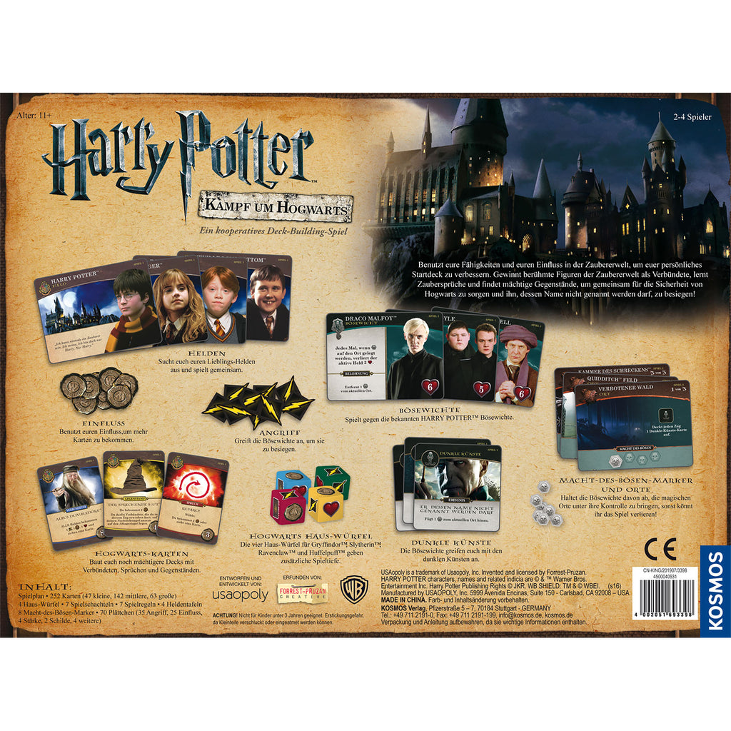 Produktbild Harry Potter - Kampf um Hogwarts Brettspiel