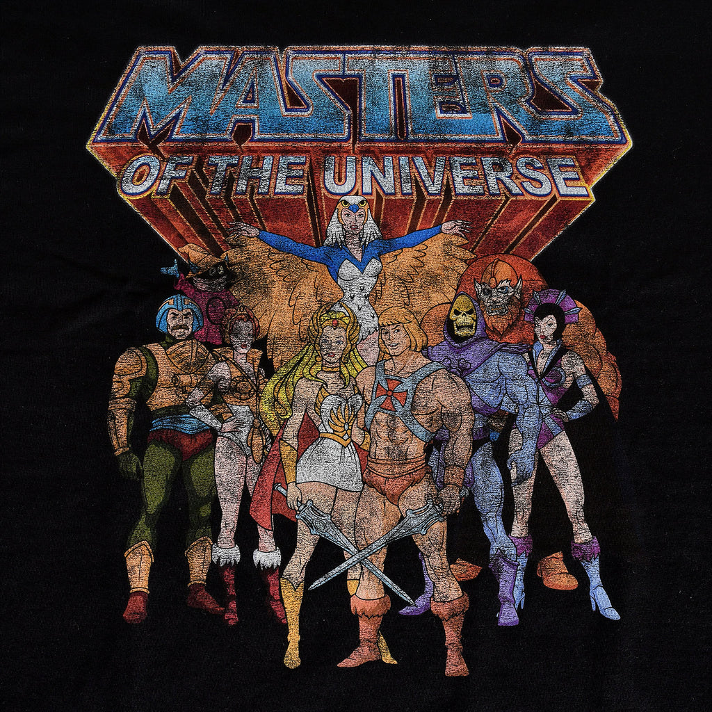 Image produit Masters of the Universe - T-shirt Distressed Characters noir