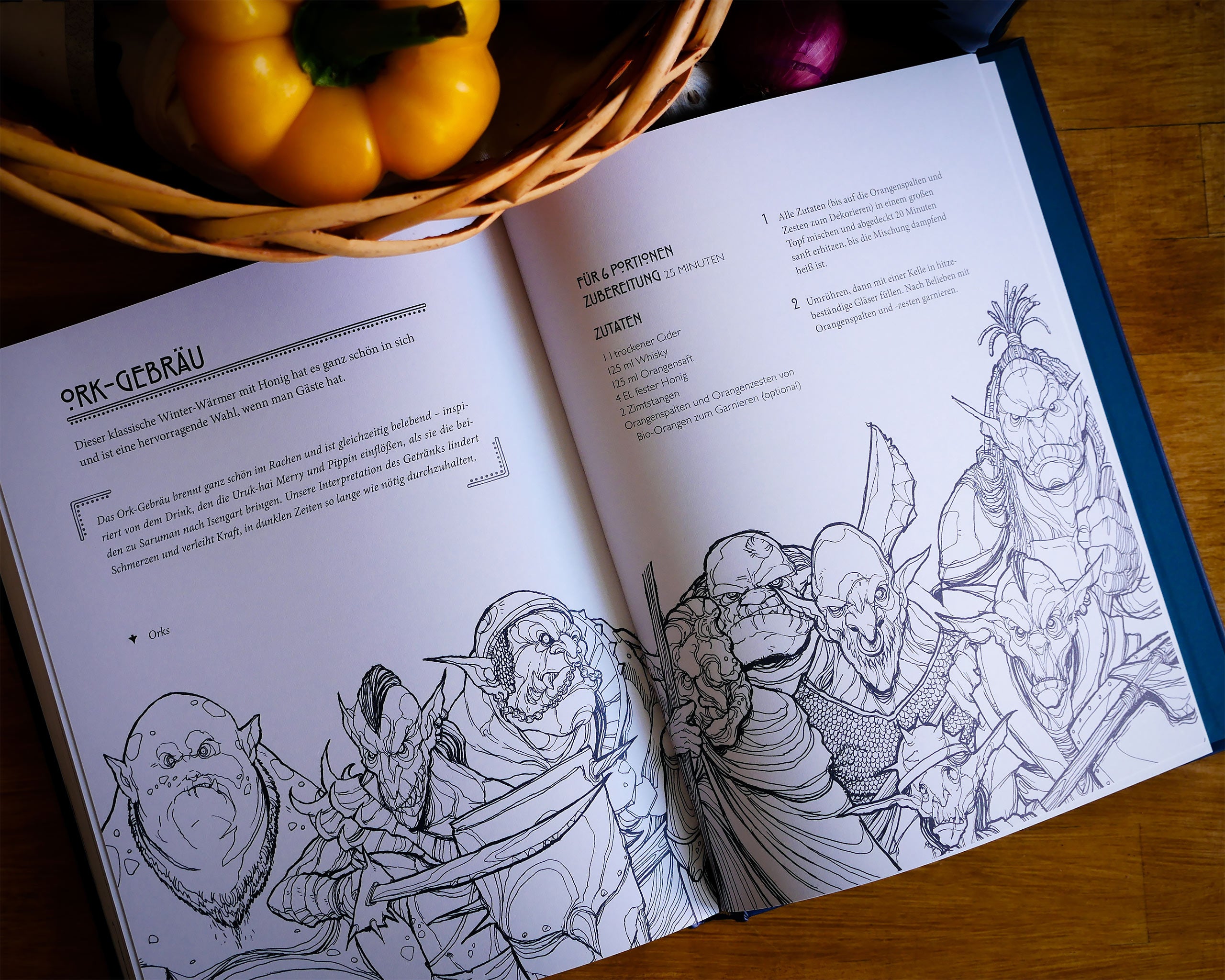 Image produit Le grand livre de cuisine inspiré par les légendes de Tolkien