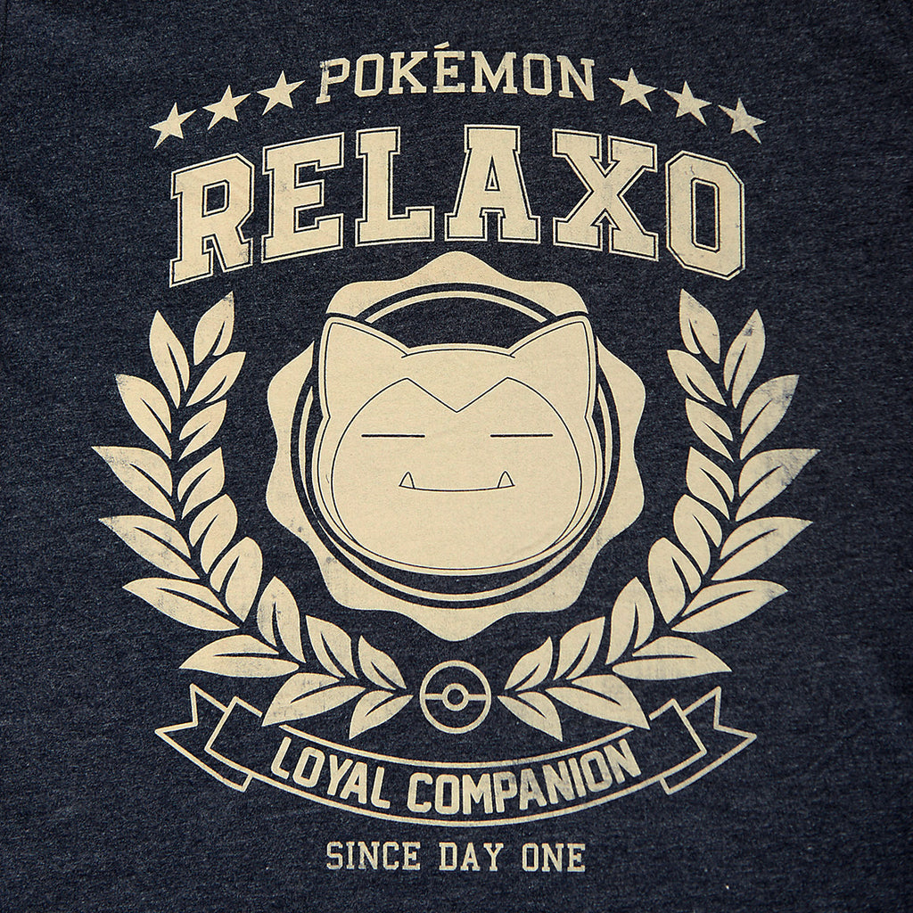Image produit Pokemon - T-shirt bleu Loyal Companion de Ronflex