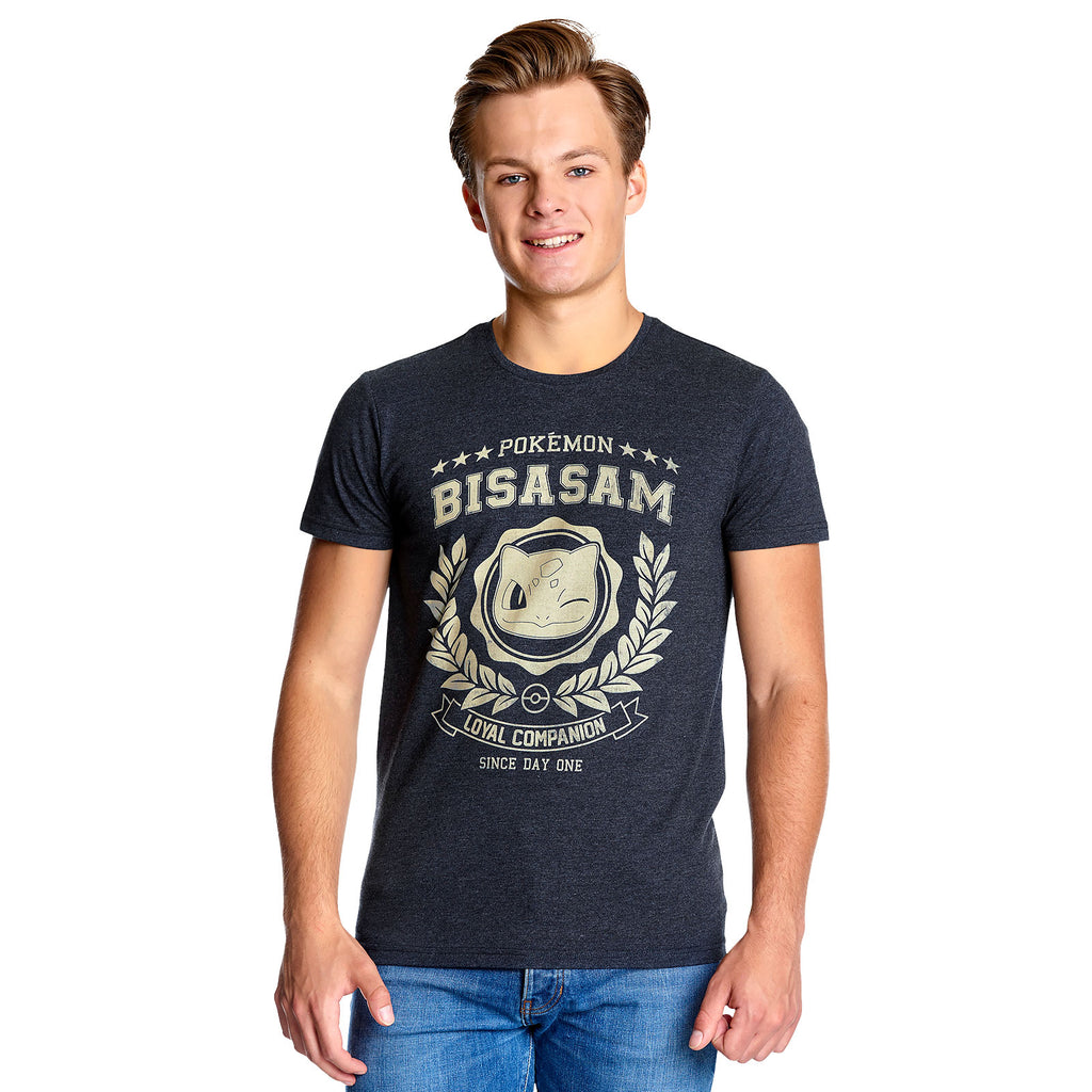 Image produit Pokemon - Bulbizarre Compagnon Loyal T-Shirt bleu