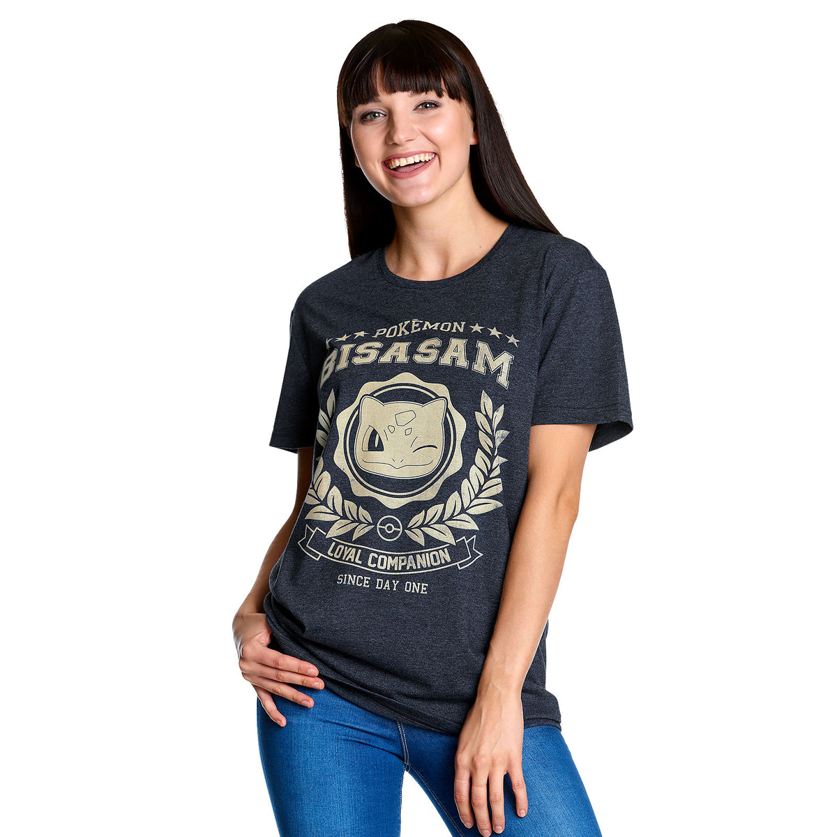 Image produit Pokemon - Bulbizarre Compagnon Loyal T-Shirt bleu
