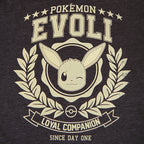 Image produit Pokemon - T-shirt gris Eevee Loyal Companion