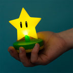 Productafbeelding Super Mario - Super Star Icons 3D Tafellamp