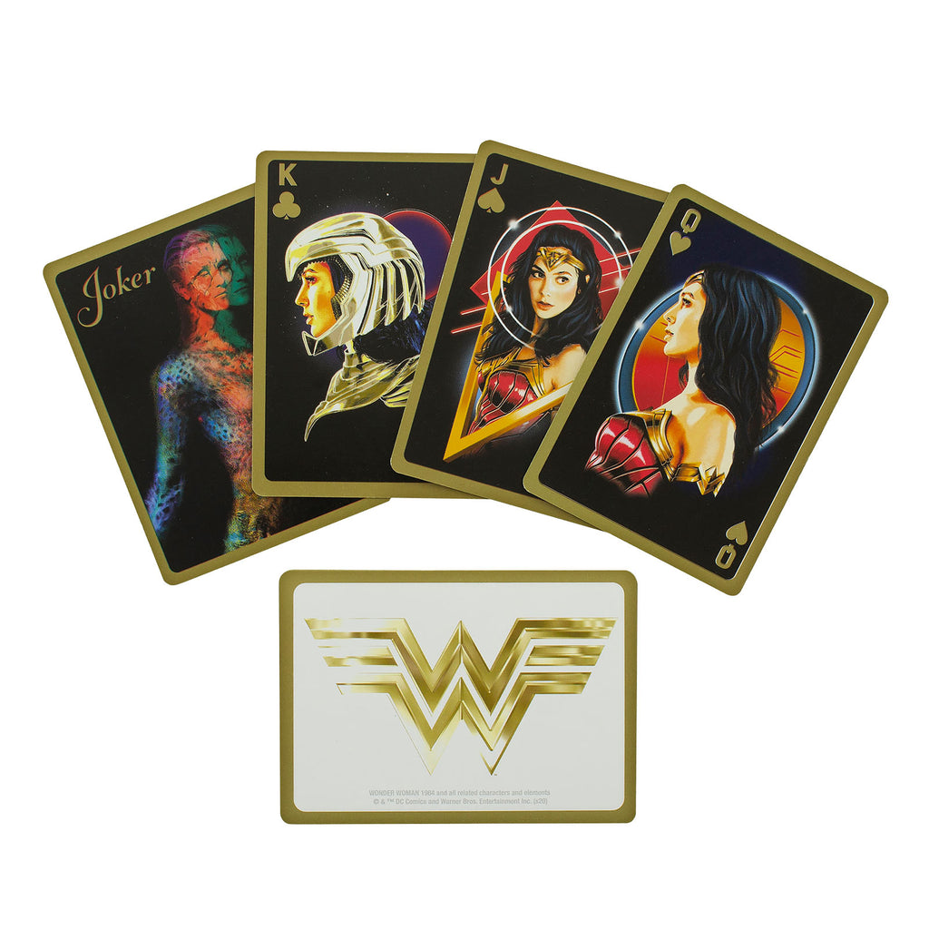 Image produit Cartes à jouer Wonder Woman dans une boîte en métal