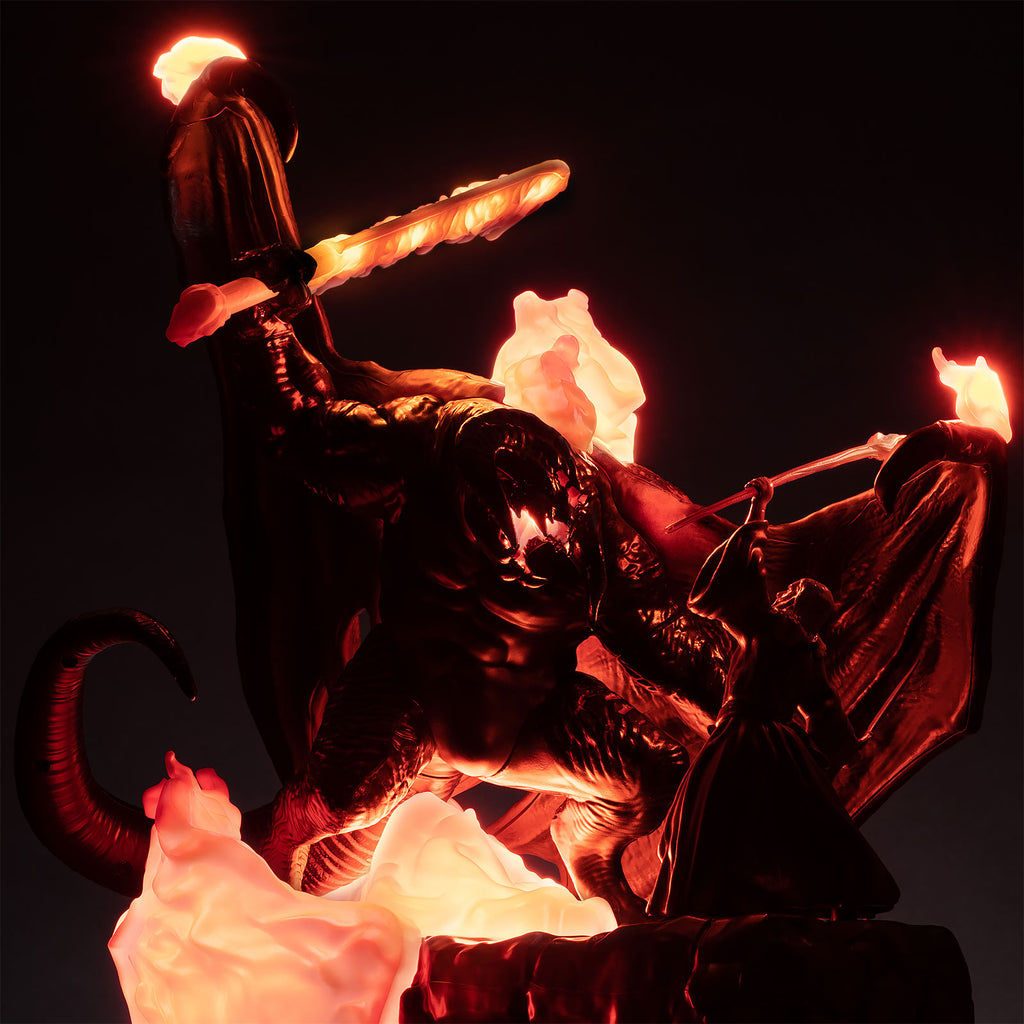 Productafbeelding Heer der Ringen - Balrog vs. Gandalf Tafellamp