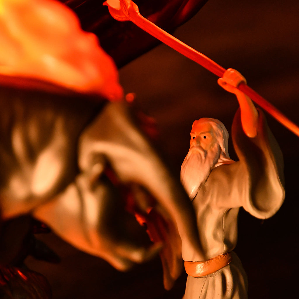 Productafbeelding Heer der Ringen - Balrog vs. Gandalf Tafellamp