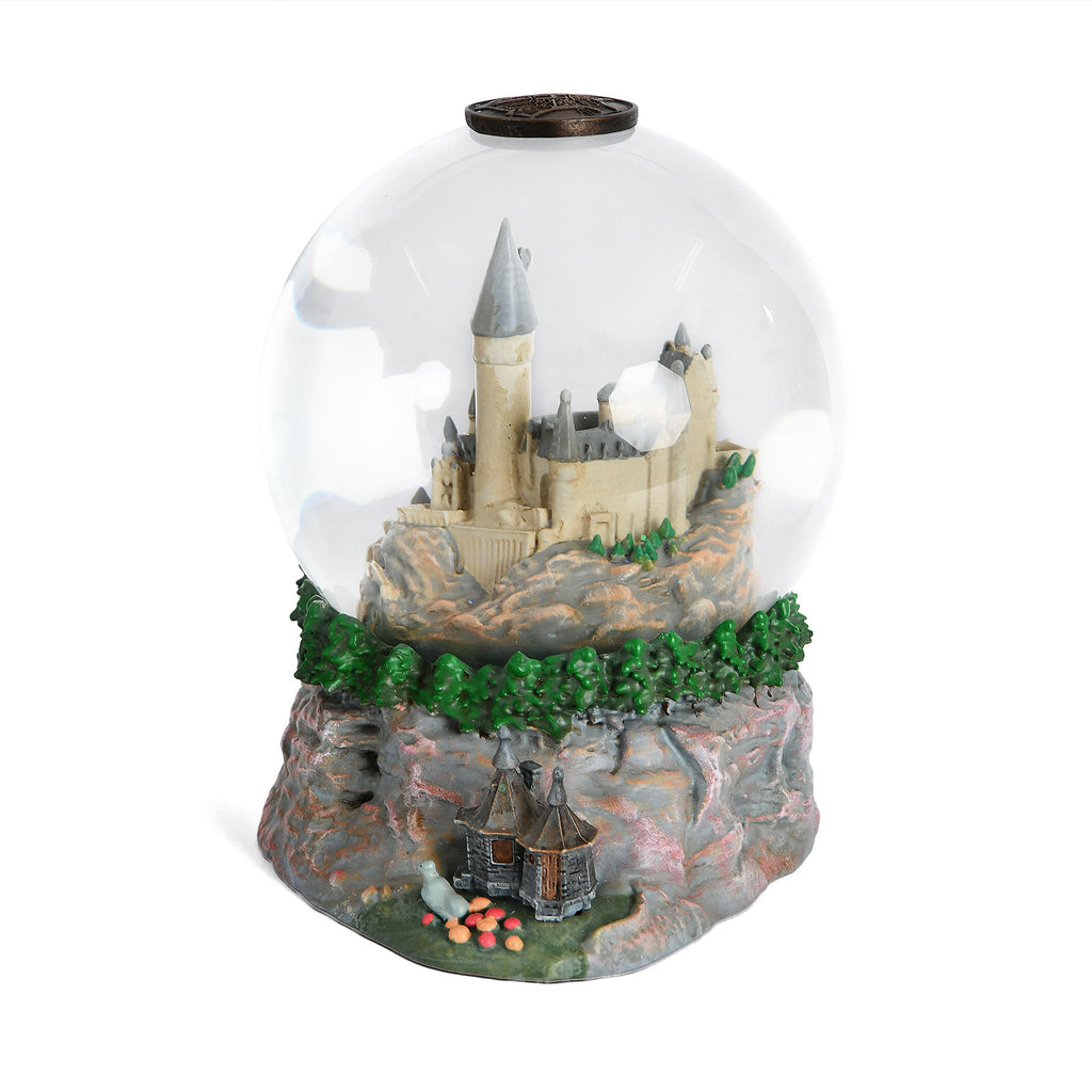 Produktbild Harry Potter - Hogwarts mit Hagrids Hütte Schneekugel mit Glitter