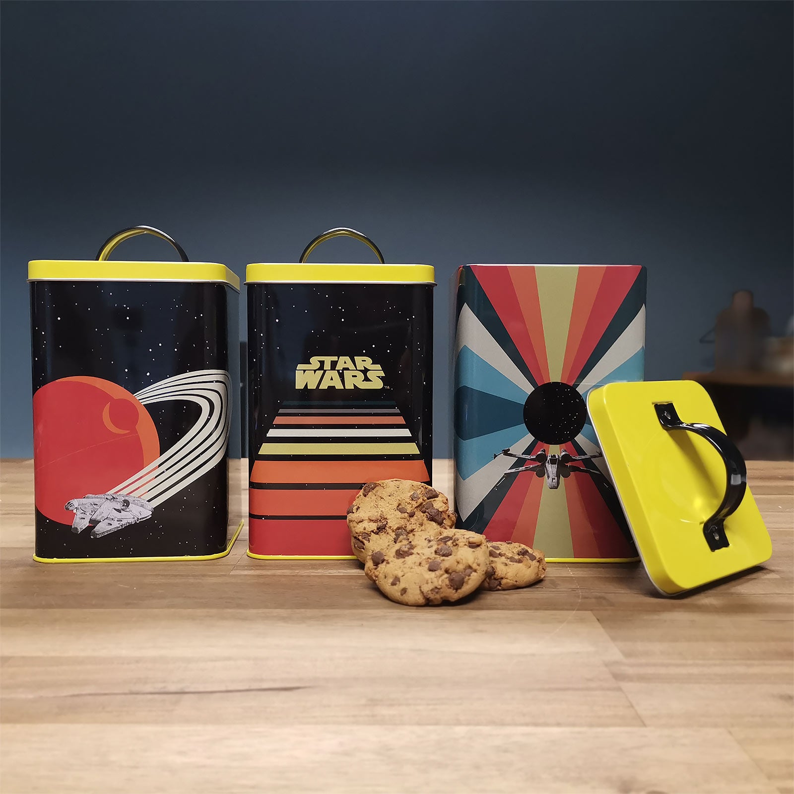 Productafbeelding Star Wars - Retro Voertuigen Blikken set van 3